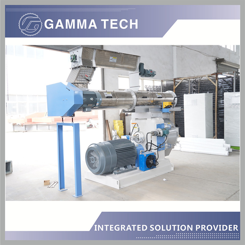 1- 2tph Chicken Poultry Cattle Livestock Complete Animal Feed Pellet Making Machine Production Line for Sale