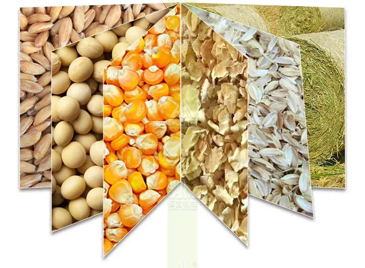 1-2tph Complete Animal Feed Machine Feed Mill Plant