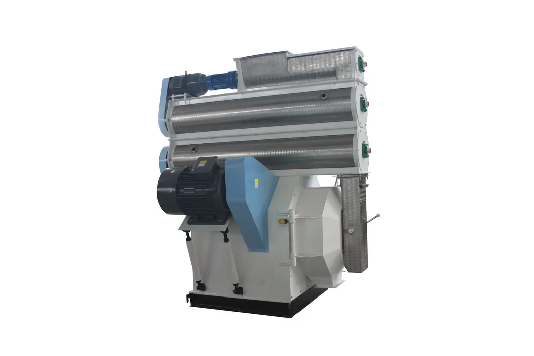 1-2tph Poultry Feeding Machine / Manufacturing Plant for Animal Feed / Feed Pellet Making Line Equipment