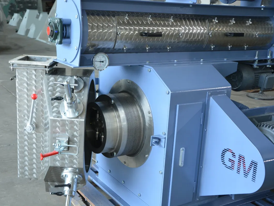 1-2tph Poultry Feeding / Manufacturing Plant for Animal Feed / Feed Pellet Making Line Equipment