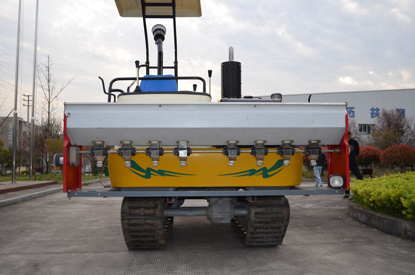 1glz-220 Crawler Cultivator Rotary Tiller Agricultural Machine