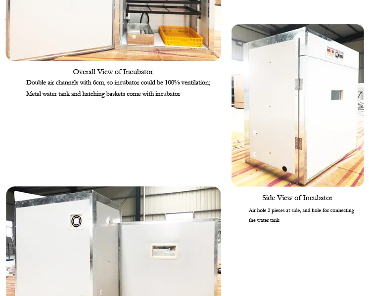 2021 Factory Supplied Goose 1000 Eggs Incubator Hatching Machine