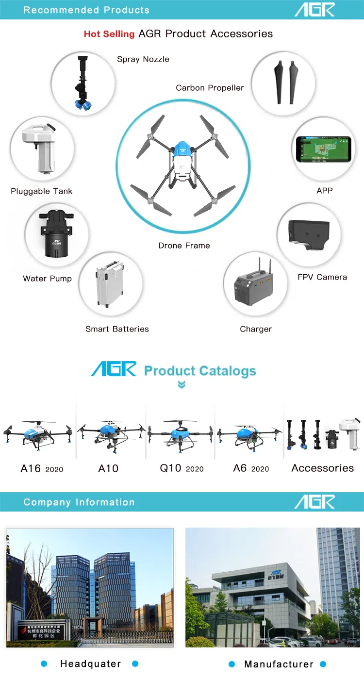 22L Big Capacity Pesticide Spraying Drone for Farming
