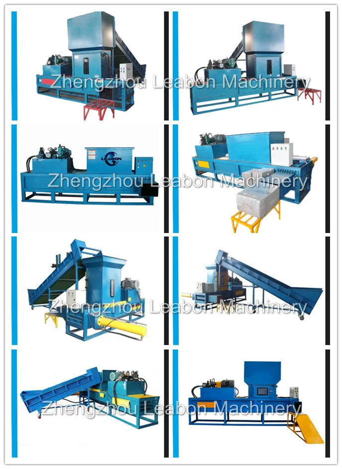 2t/H Factory Price Hydraulic Automatic Rice Husk Hops Seaweed Baler Machine
