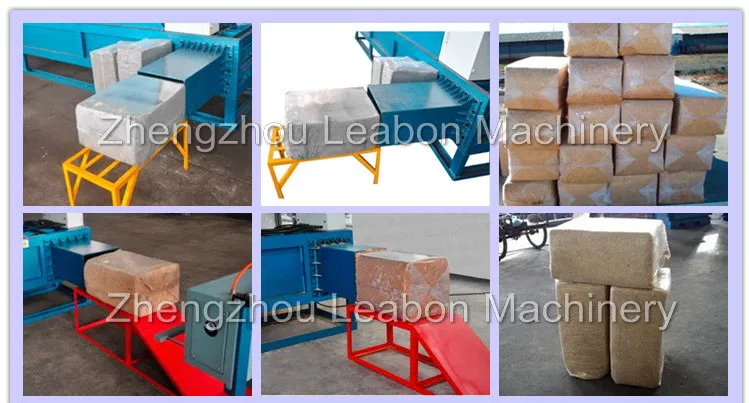 2t/H Factory Price Hydraulic Automatic Rice Husk Hops Seaweed Baler Machine