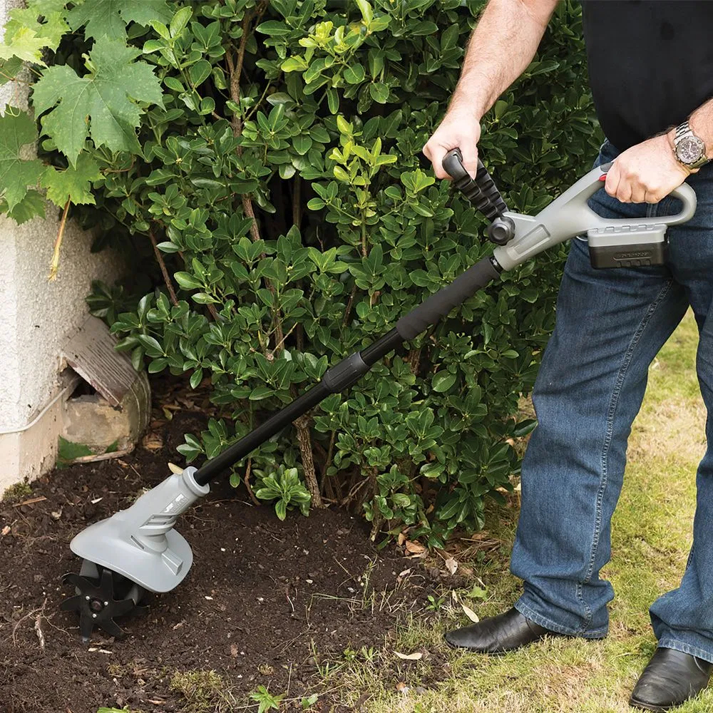 2X20V (40V Max) Double-2X4000mAh Li-ion Battery Cordless/Electric Garden Cultivator/Tiller-Power Tools