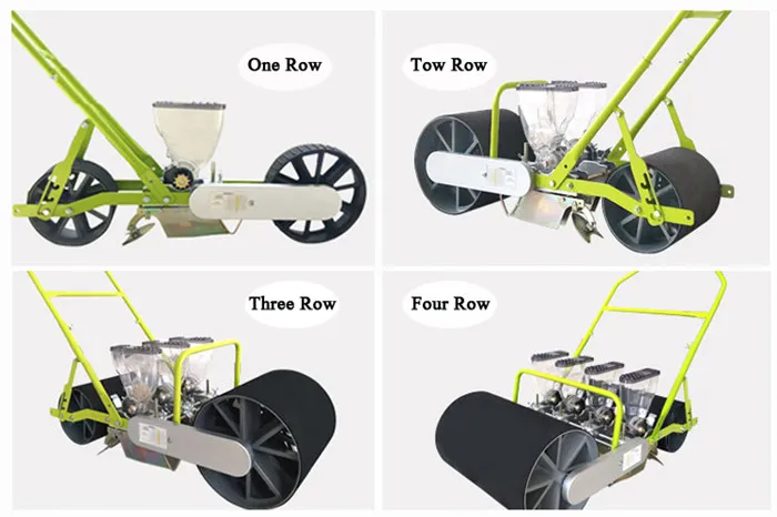 3 Rows Chinese Products High Precision Hand Push Vegetable Seeder