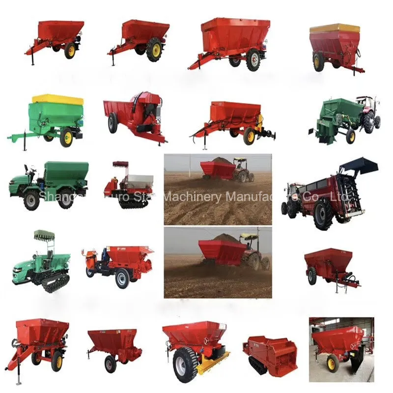 30-60HP Tractor Fertilizer Spreader/Traction Manure Spreader/Organic and Lime Fertilizer Spreader/ Agriculture ATV Tractor Fertilizer Spreader /Dfc-5500