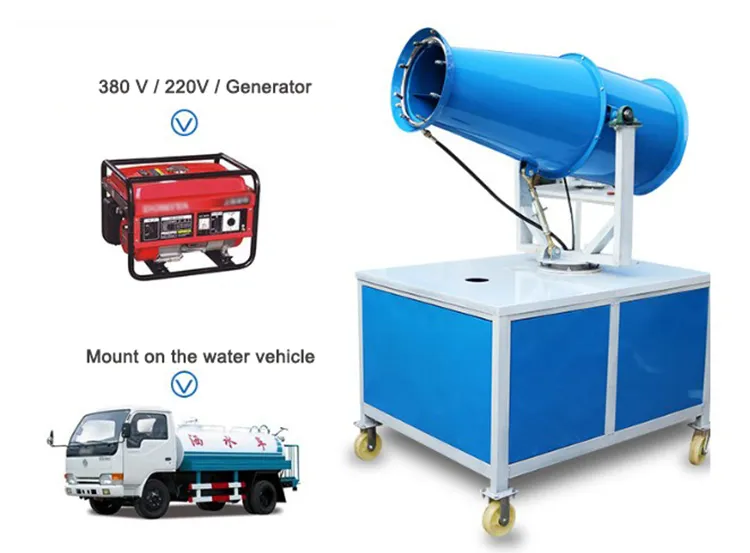 30 Mts Manual Automatic Mist Dusting Machine