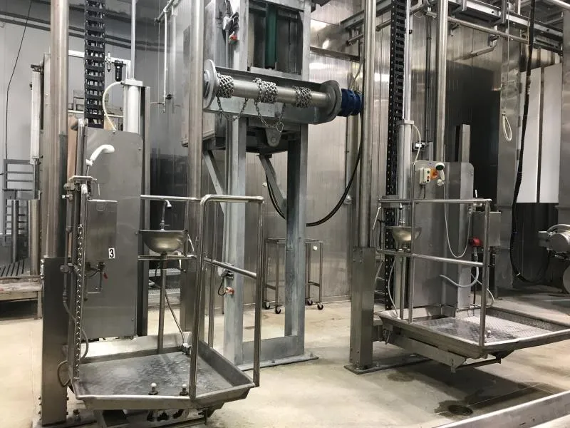 380V/220V EU Standard Abattoir Frozen/Fresh Cattle Slaughtering Equipment