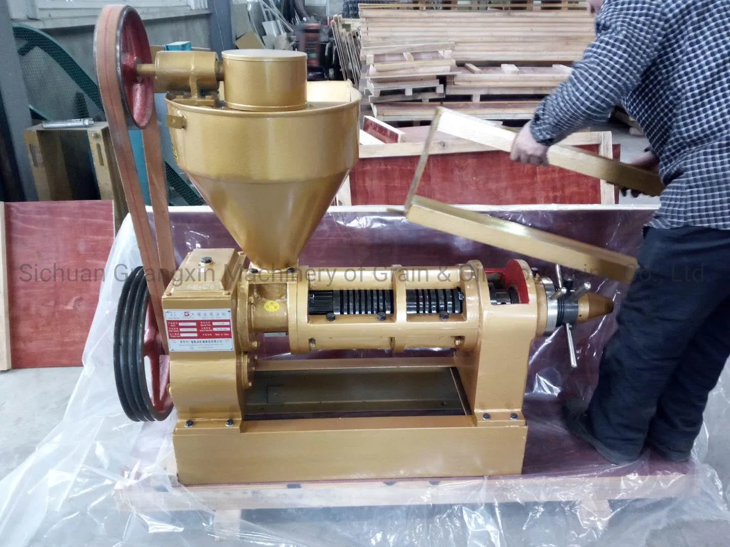 3tpd Capacity Yzyx90 Sunflower Groundnut Oil Processing Machine Supplier
