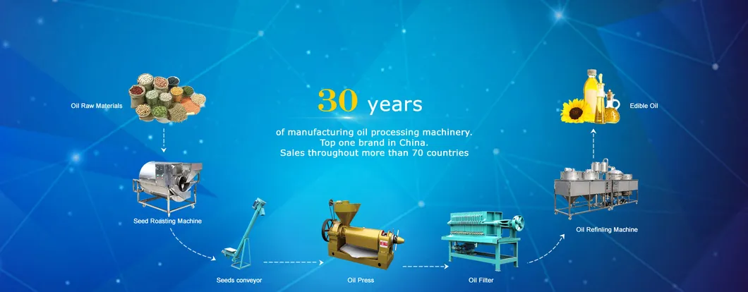 3tpd High Quality Screw Oil Press Yzyx90 Guangxin Brand