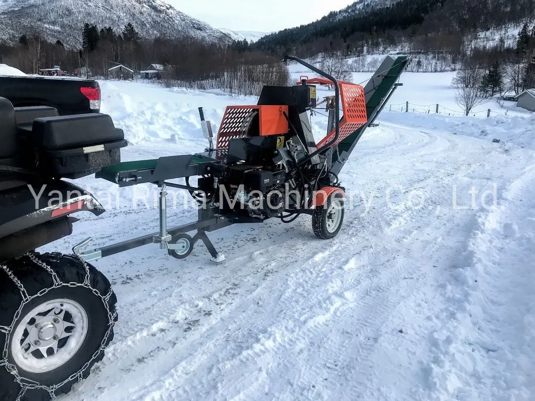 4 or 6 Way Wedge Engine Log Splitter Wood Processor Rima Firewood