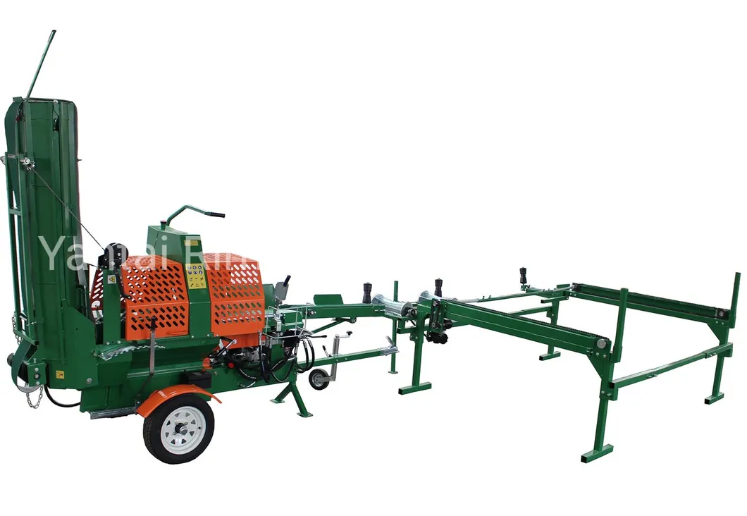 4 or 6 Way Wedge Engine Log Splitter Wood Processor Rima Firewood