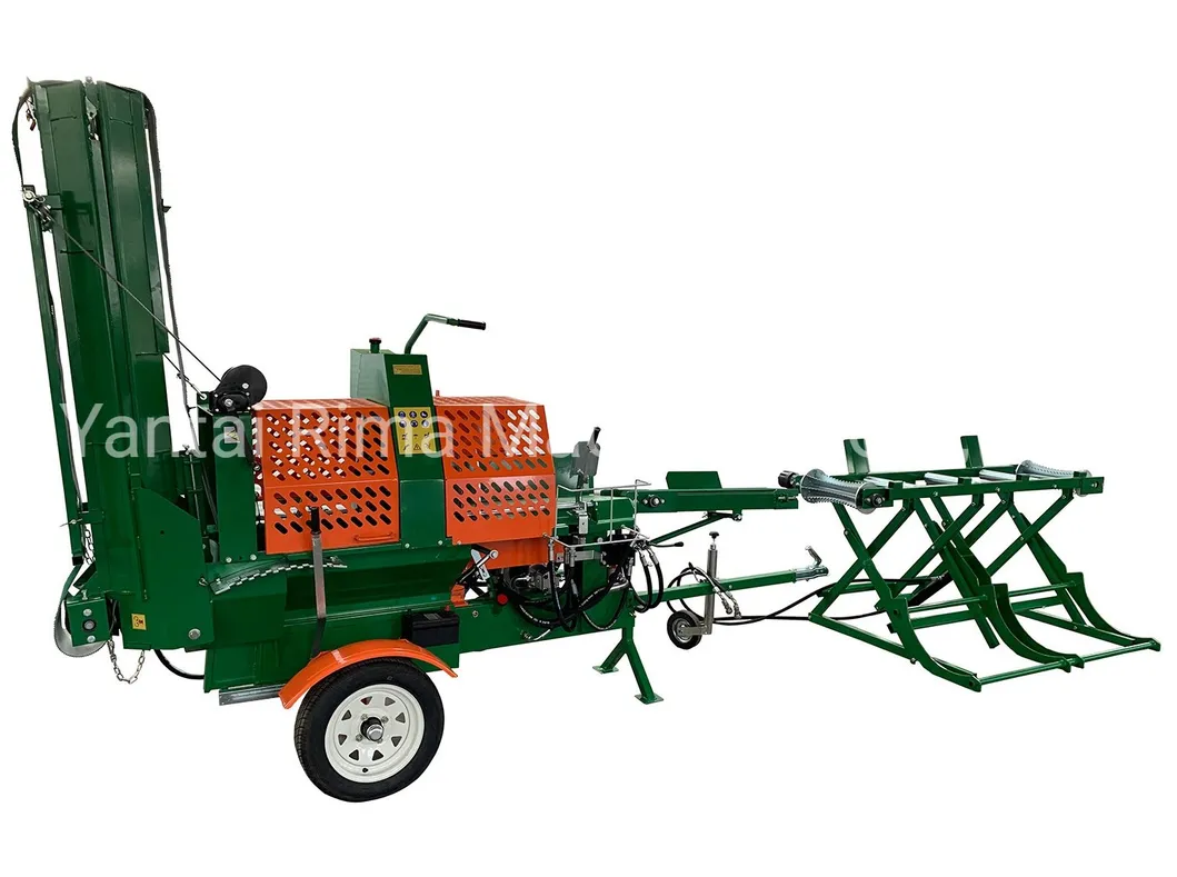 4 or 6 Way Wedge Engine Log Splitter Wood Processor Rima Firewood