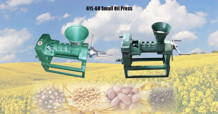 6yl-68 Small Screw Press, Oil Mill Machine, Coconut Oil Press, Peanut Oil Press