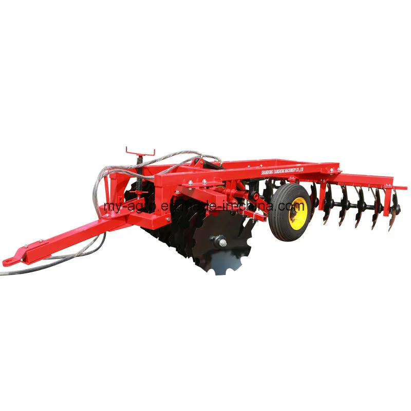 7.2m Folding Combined Ground Preparation Machine Wide Heavy Duty Disc Harrow