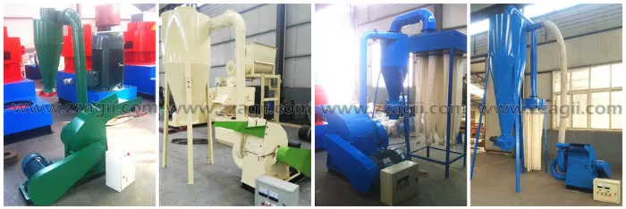 9fq Wheat Straw Hammer Mill Crusher for Wood Chips Corn Grain