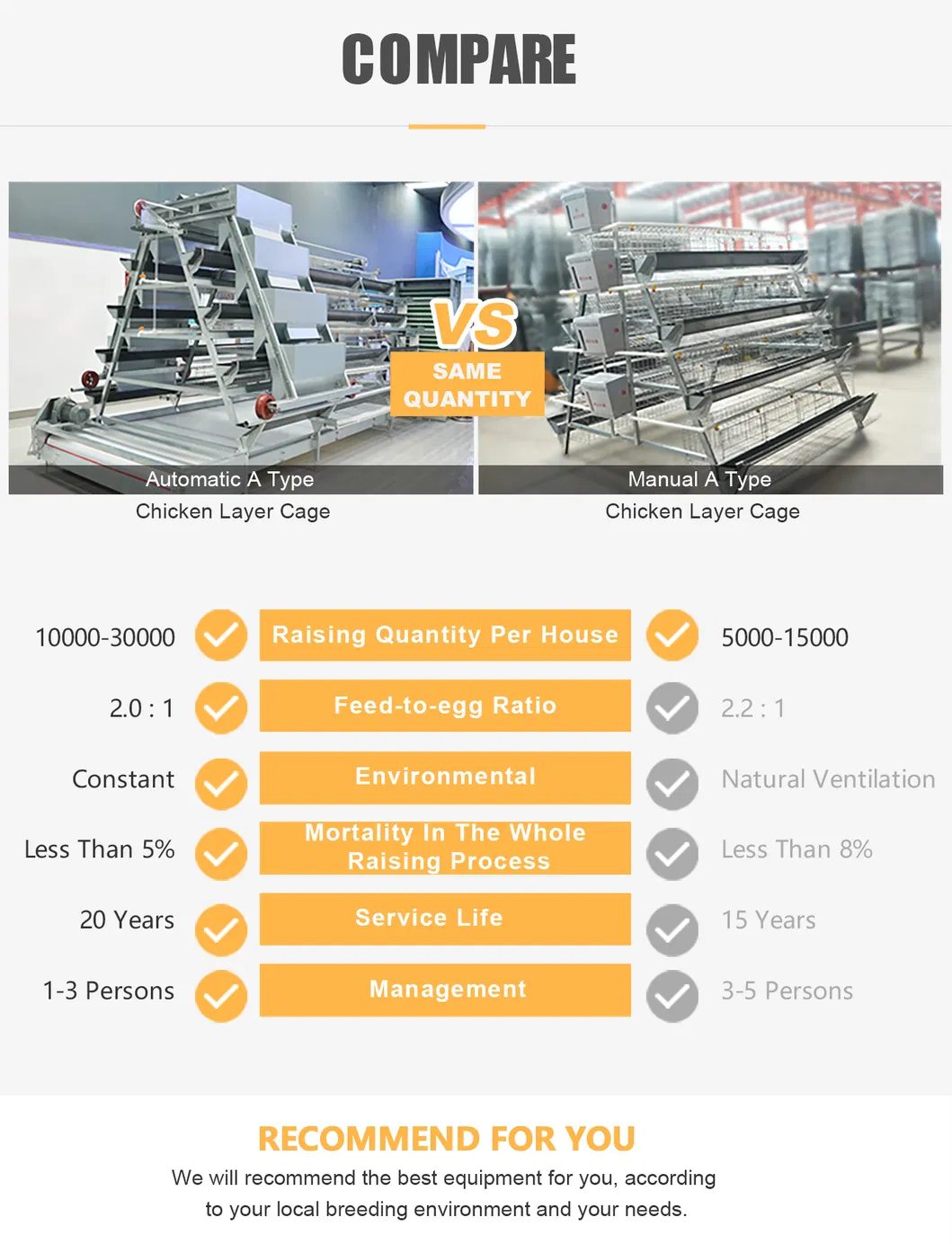 A Type Automatic layer Poultry Farm Cage Design For Sale