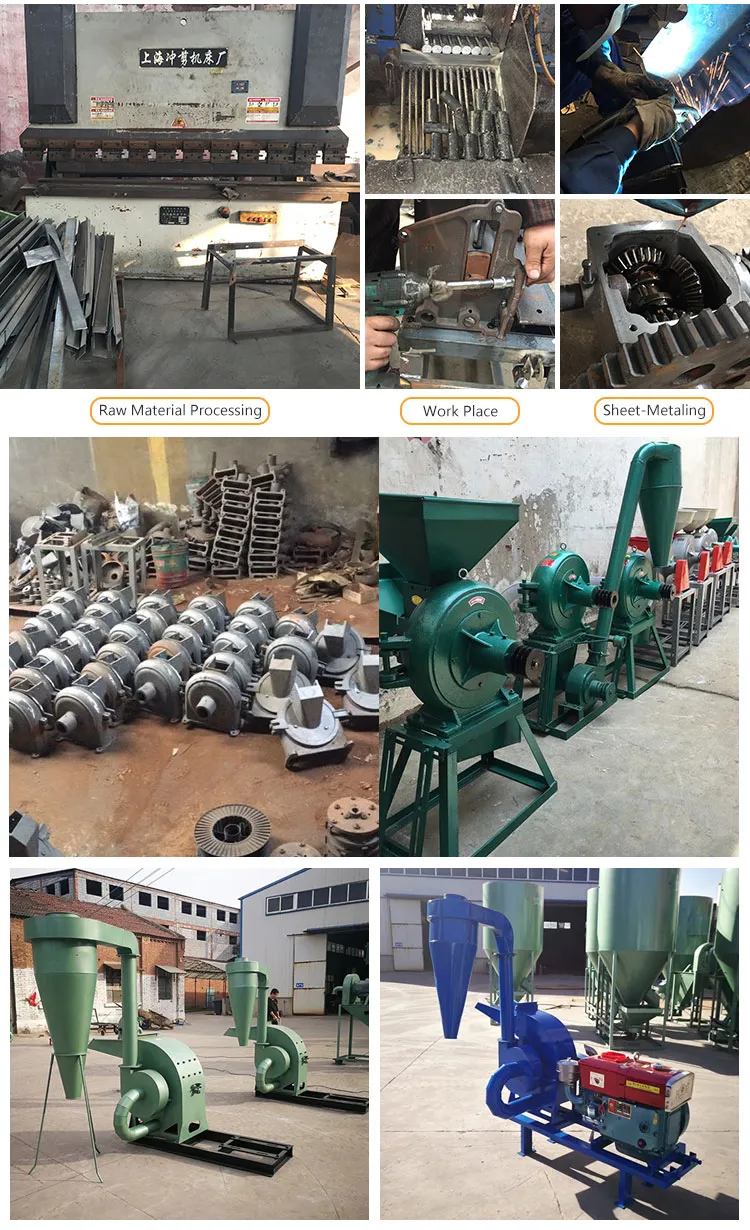 Agricultural Feed Processing Machinery Corn Milling Machine Maize Mill