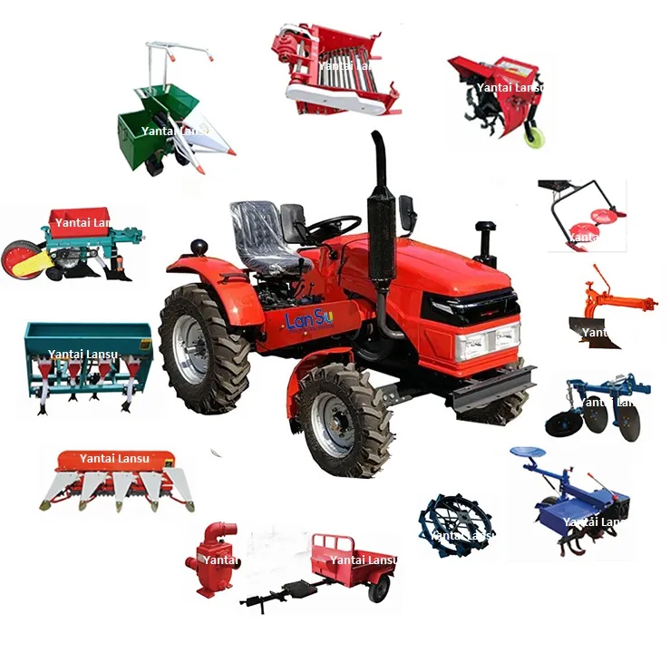 Agricultural Machine Small Tractor 3 Points Suspention Mini Tractor