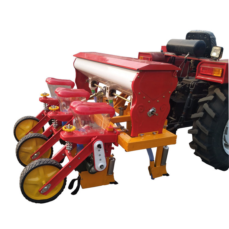 Agricultural Machinery Tractor Mounted Corn Planter 3-Row Corn Planter with Fertilizer