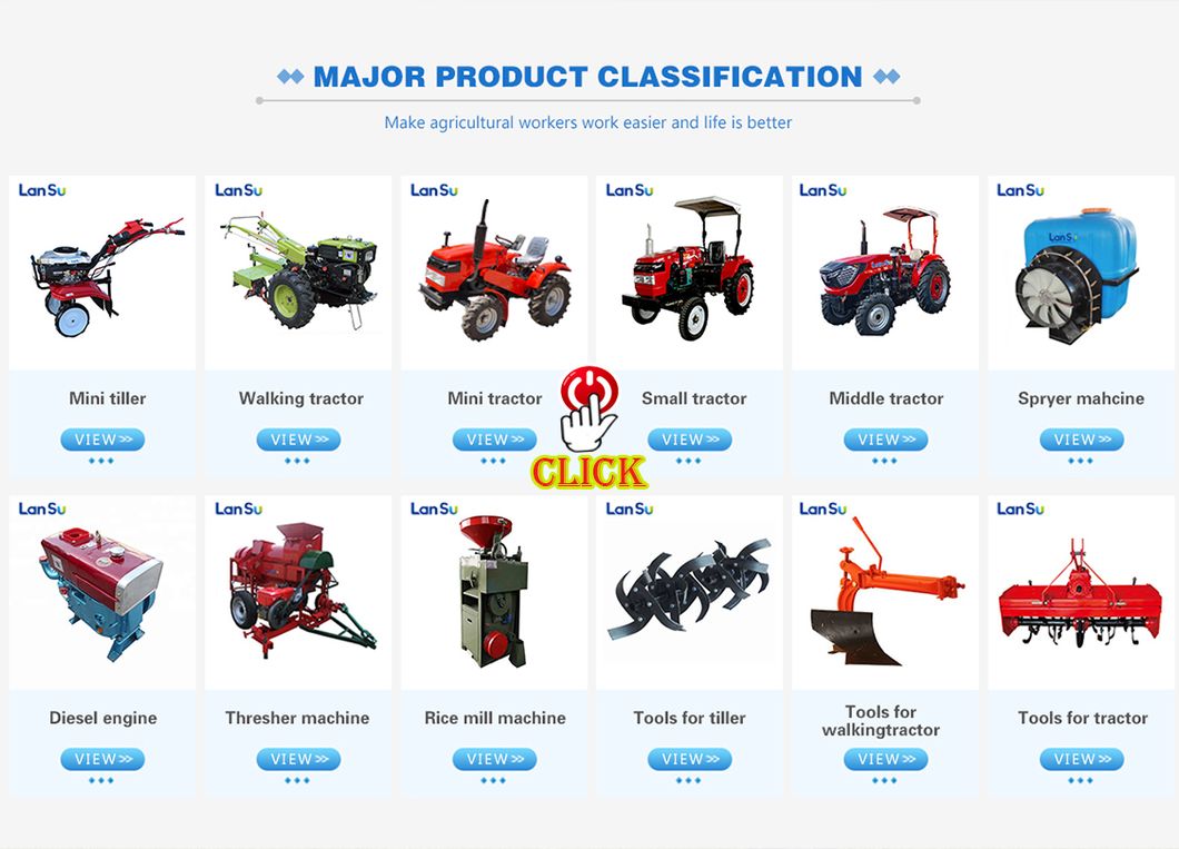 Agricultural Tractor 4 Wd 2WD 15-32HP 4 Wheel Drive Tractor