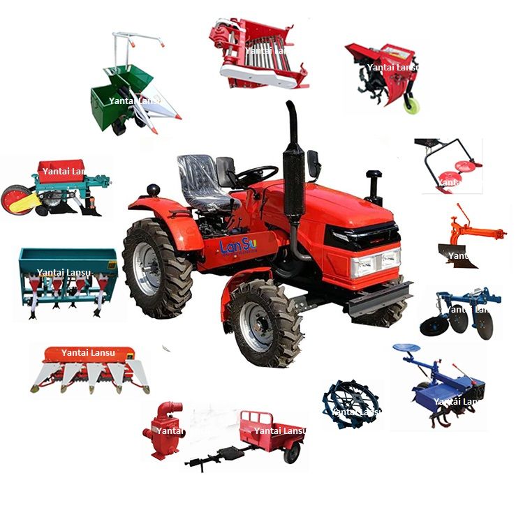 Agricultural Tractor 4 Wd 2WD 15-32HP 4 Wheel Drive Tractor