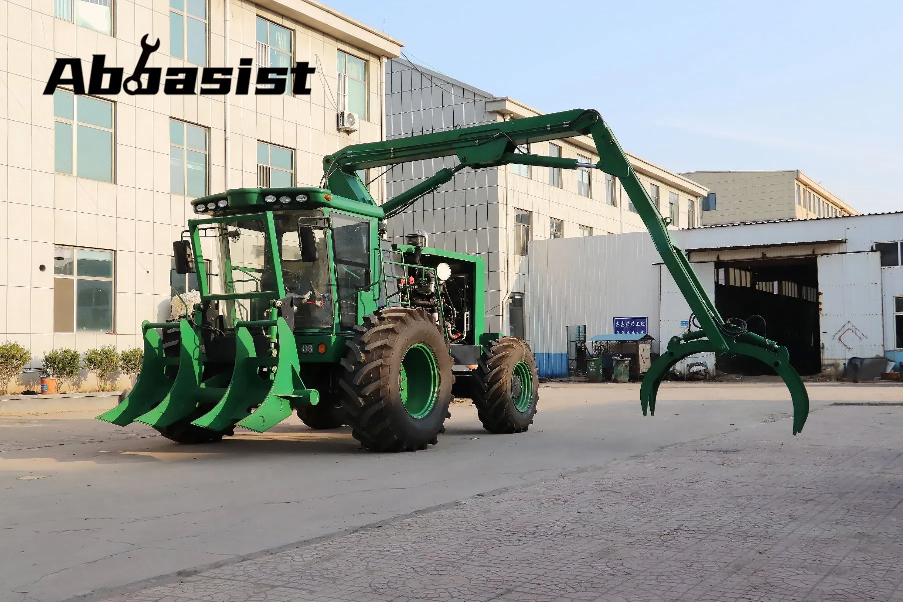 AL9800 11.3t Sugar Cane Grab Loader with CE ISO OEM Certifications