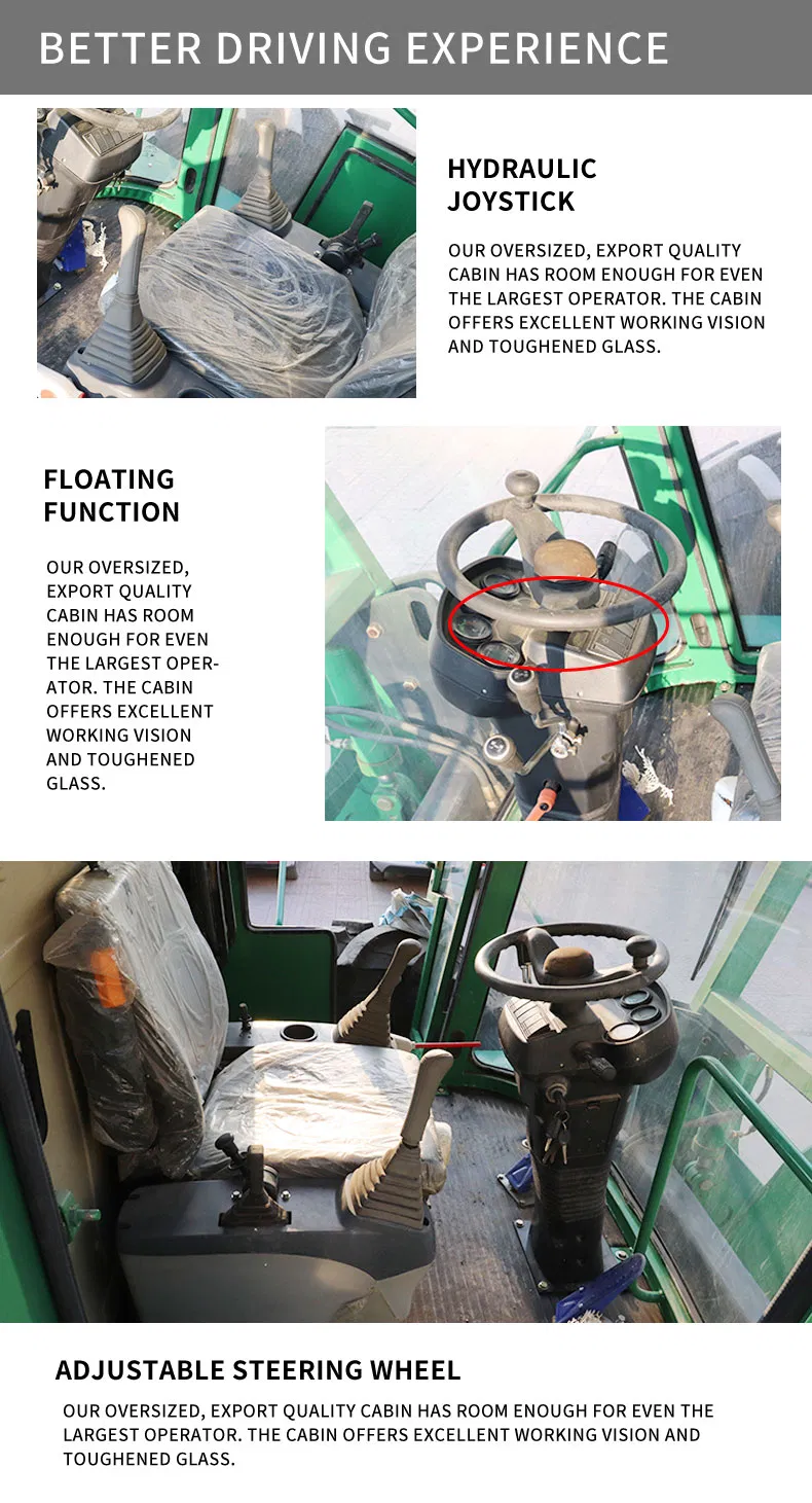 AL9800 11.3t Sugar Cane Grab Loader with CE ISO OEM Certifications