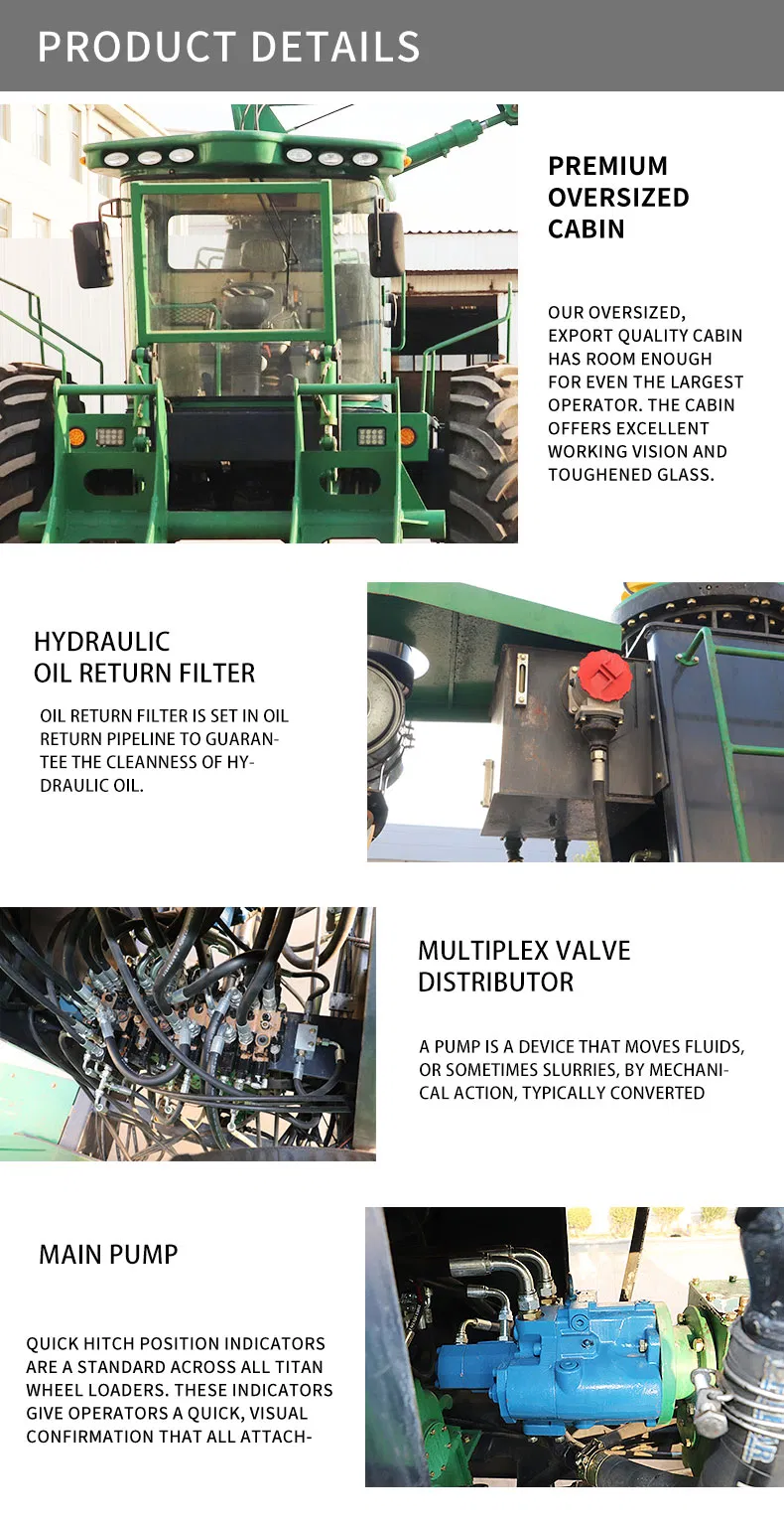 AL9800 11.3t Sugar Cane Grab Loader with CE ISO OEM Certifications