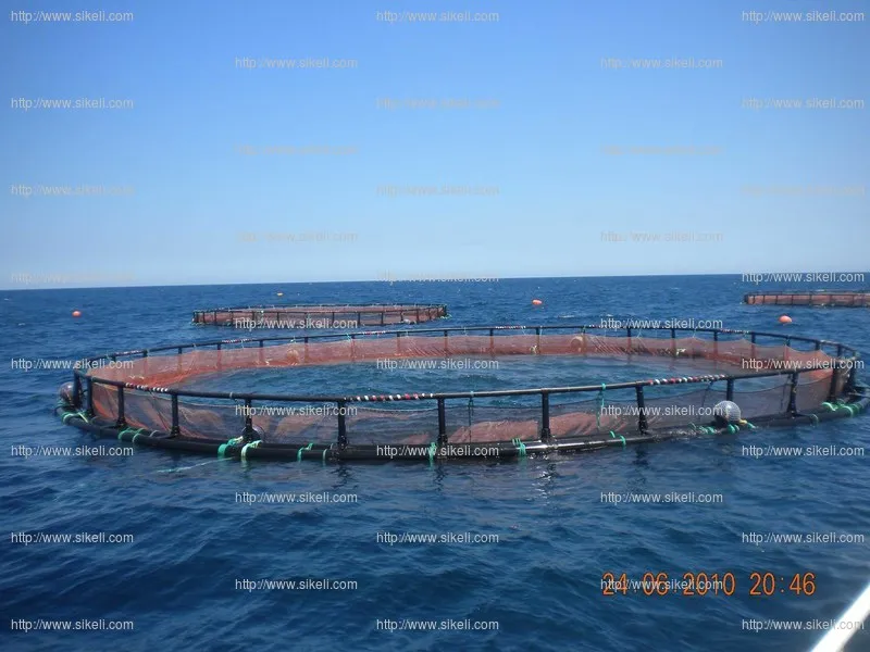 Aquaculture Cages for Fish Farming in Volta Lake