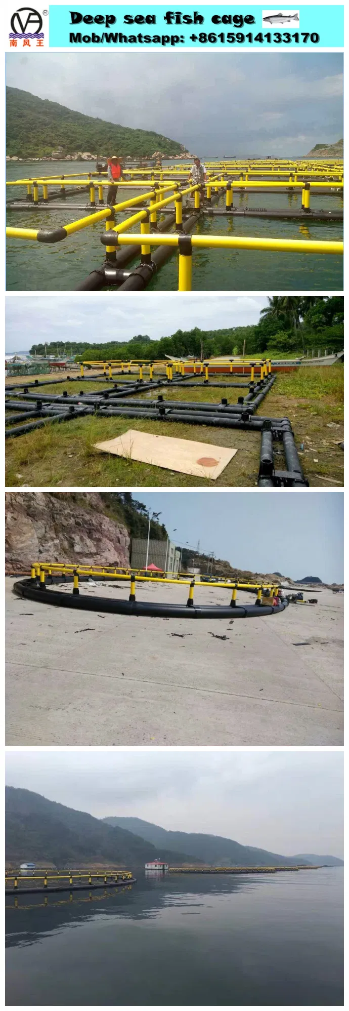 Aquaculture Fishing Cages for Fish Farming in Volta Lake
