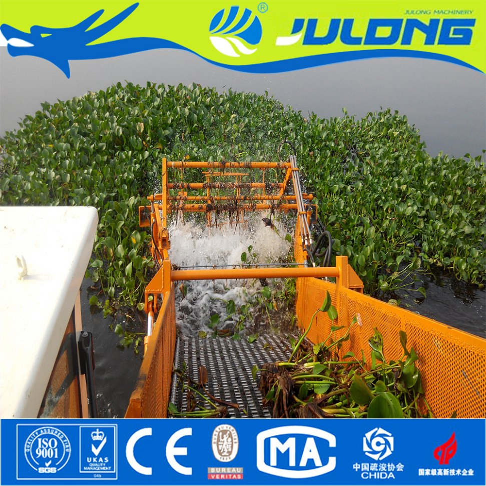 Aquatic Weed Cutting Machine River Cleaning Boat
