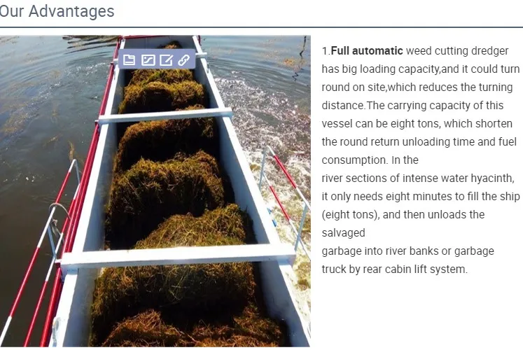 Aquatic Weed Harvester / Aquatic Plant Harvester
