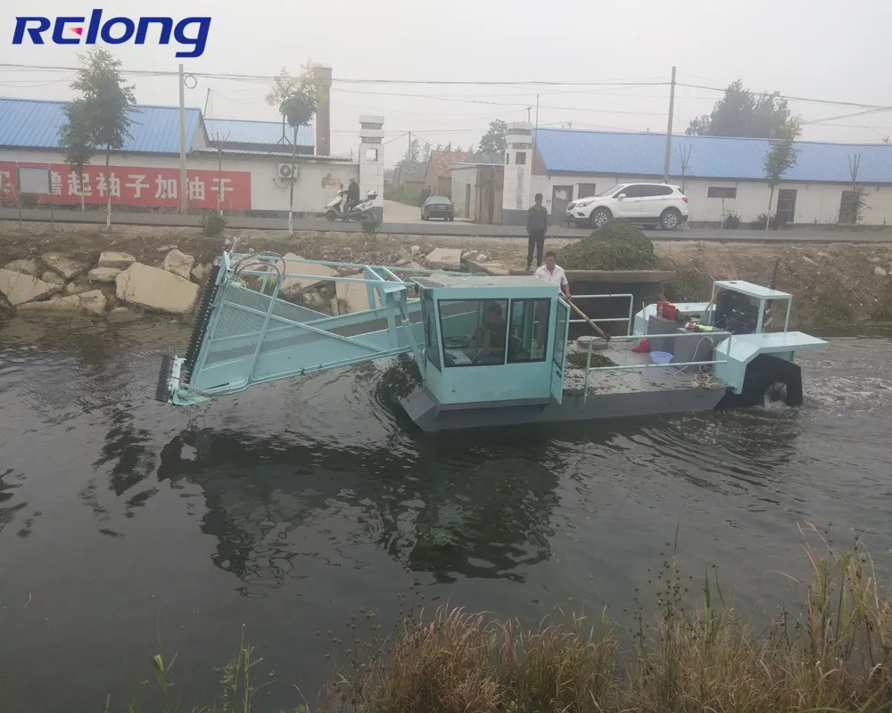 Aquatic Weed Trash Collection Equipment for Waterways