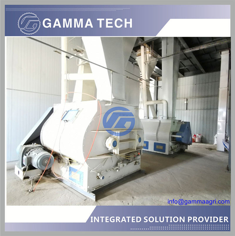 Automatic 2- 3tph Animal Feed Machine for Poultry Chicken Pig Pet Cattle Sheep Including Feed Pellet Machine as Granuator, Grinding Machine, etc