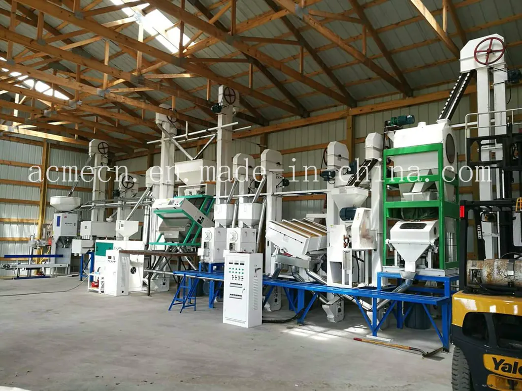 Automatic Small Complete Set Rice Mill Plant Made in China