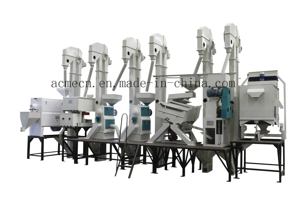 Automatic Small Complete Set Rice Mill Plant Made in China