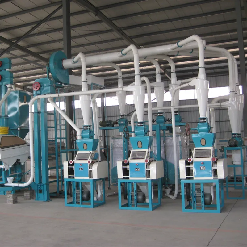 Automatic Turn-Key Corn Maize Flour Mill Plant