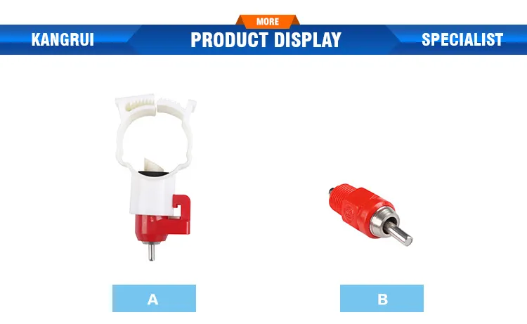 Ball Valve Automatic Poultry Nipple Drinker /Waterer for Chicken