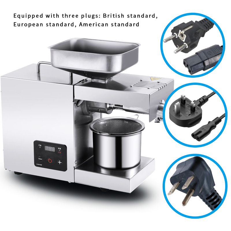 Bangladesh Automatic Home Olive Combined Peanut Soybean Peanut Sunflower Oil Press Machine