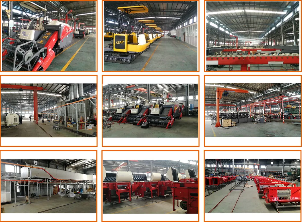 Best Selling Weed Harvester for Sale, Wheat and Rice Combine Harvester with Best Quality
