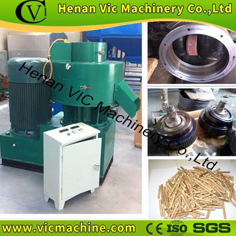 Biomass Vertical Ring Die Wood Pellet Machine