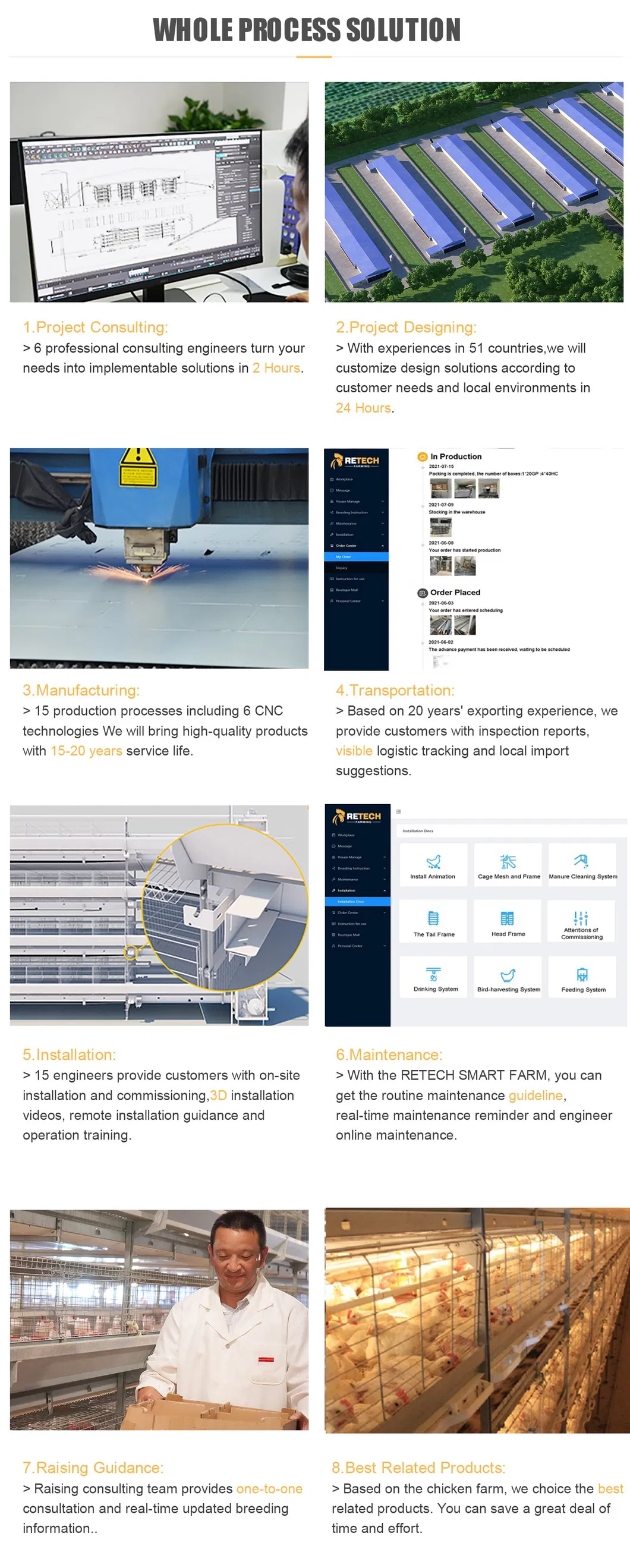 Broiler feeding equipment/automatic broiler feeding system
