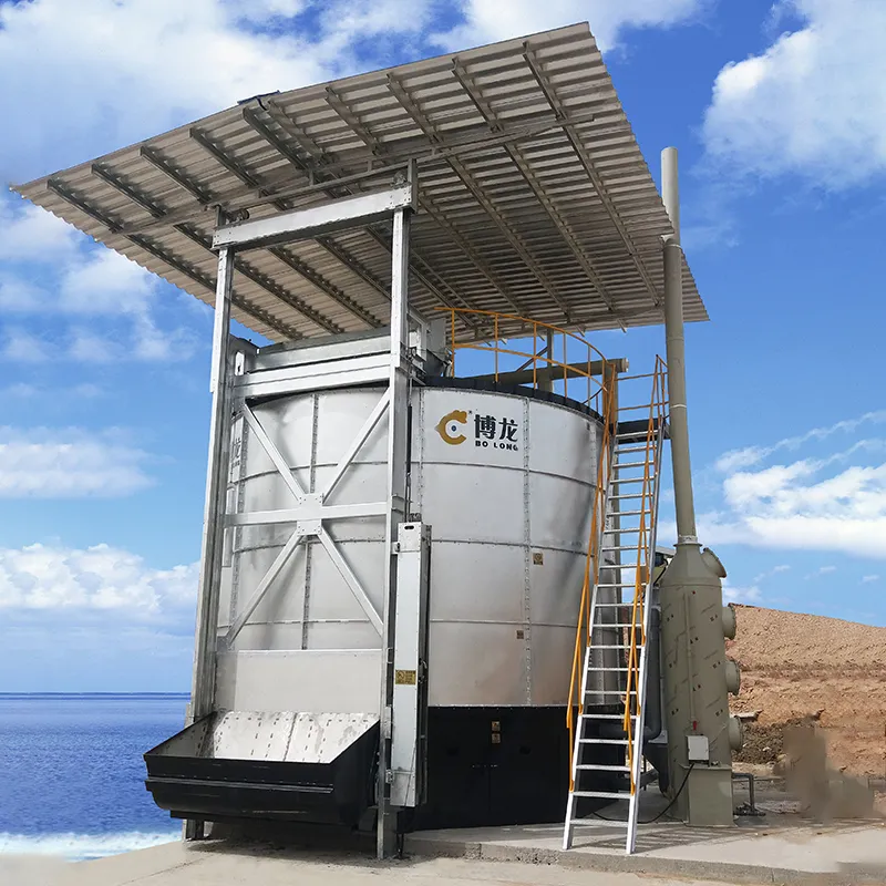 Carbon Steel Wear-Resistant Composting Grinder for Organic Mature Fermentation