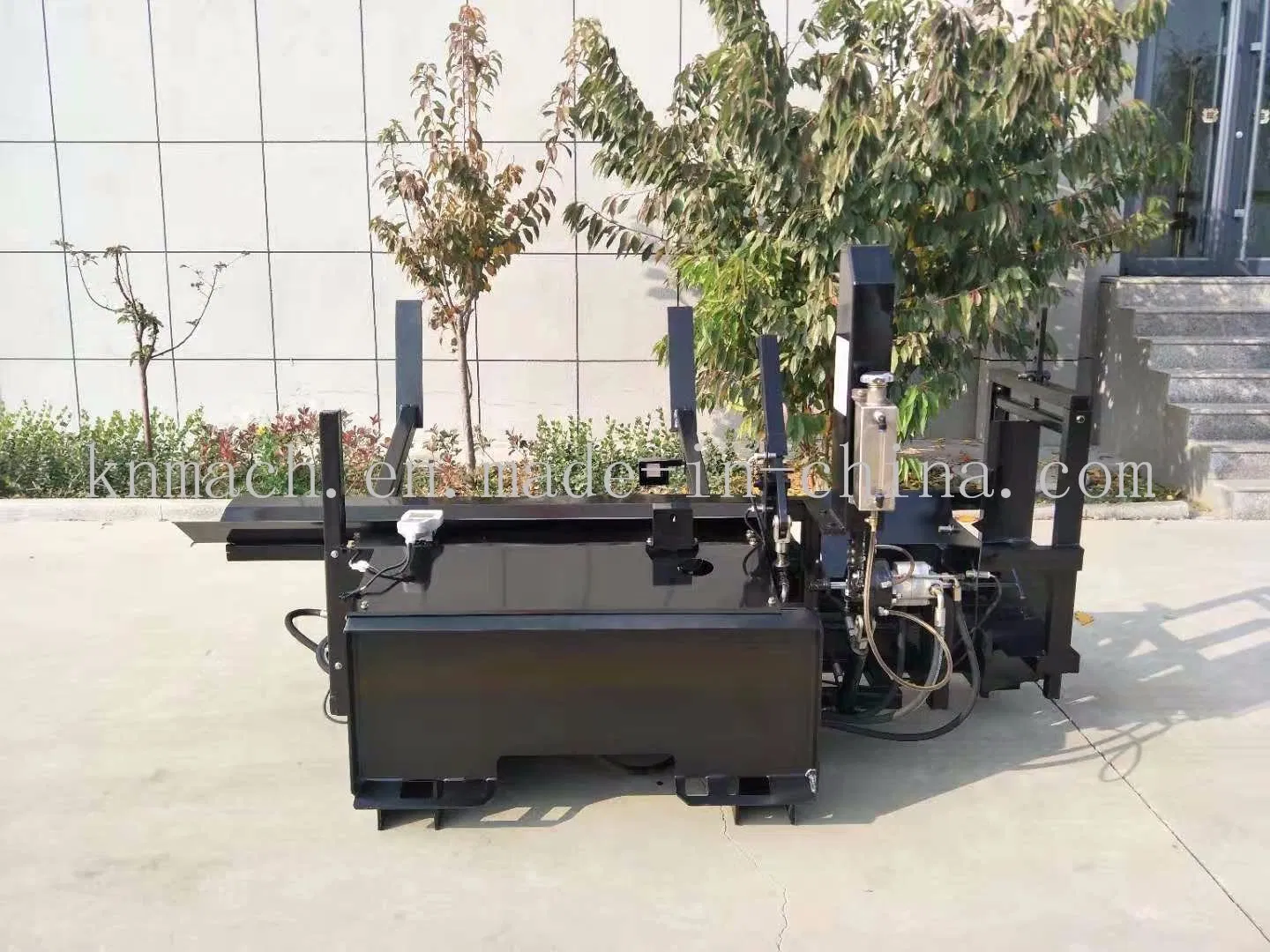 Ce Approved Automatic Log Splitter Skid Steer Firewood Processor