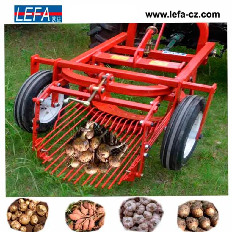 CE Approved Potato Harvest Machine Two Row Potato Harvester 3 Point Linkage Potato Digger
