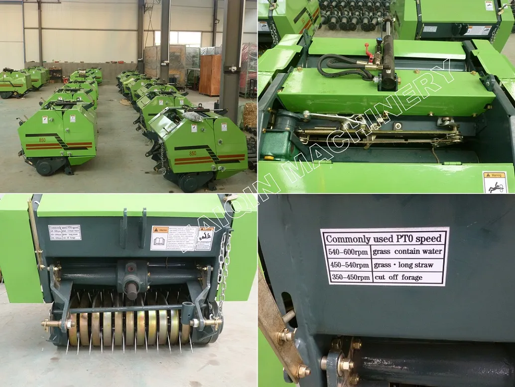 CE Certificate Small Round Silage Hay Baler (HQ850)