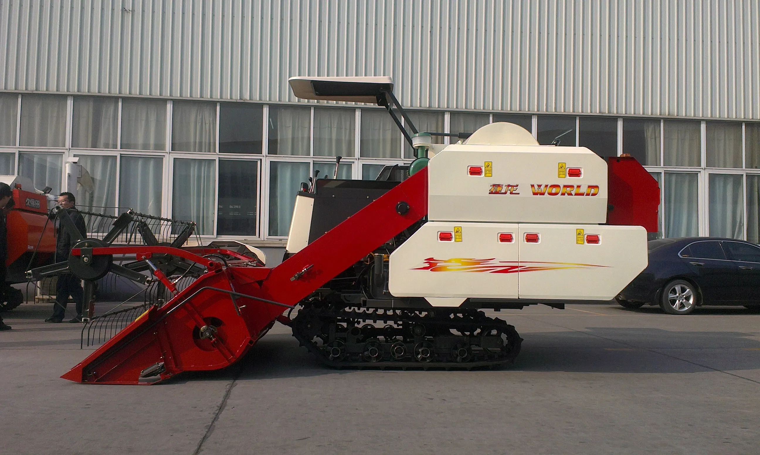China Made World Big Tank Combine Harvester 4lz-4.5L Jielong